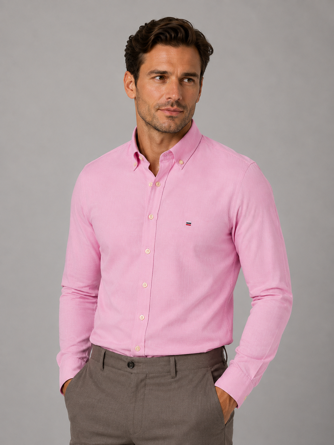 Hadrian | Men's Cotton Long Sleeve Shirt