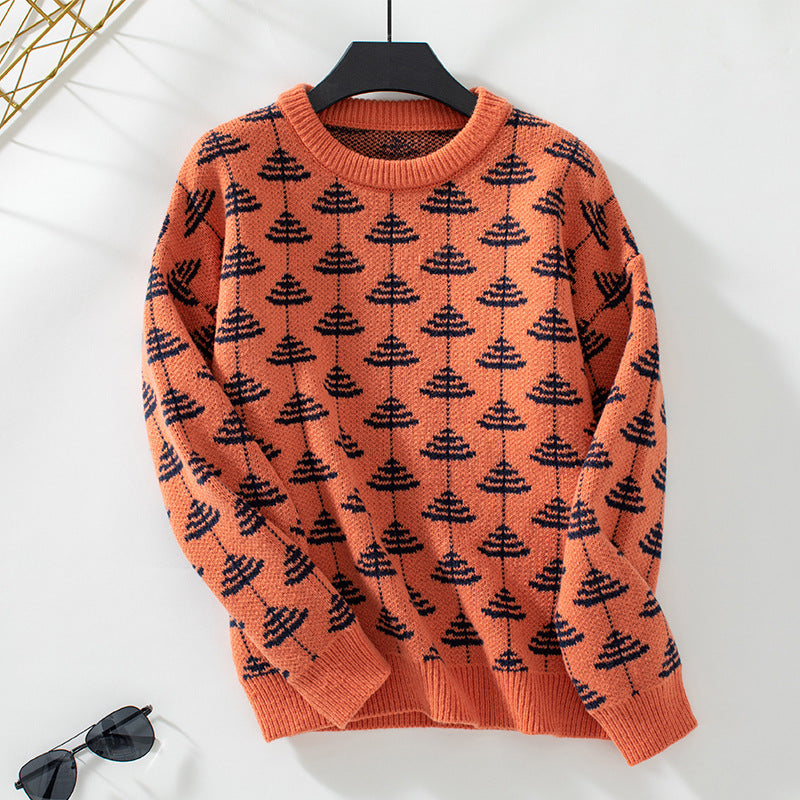 Keziah | Women's Tree Print Knit Jumper