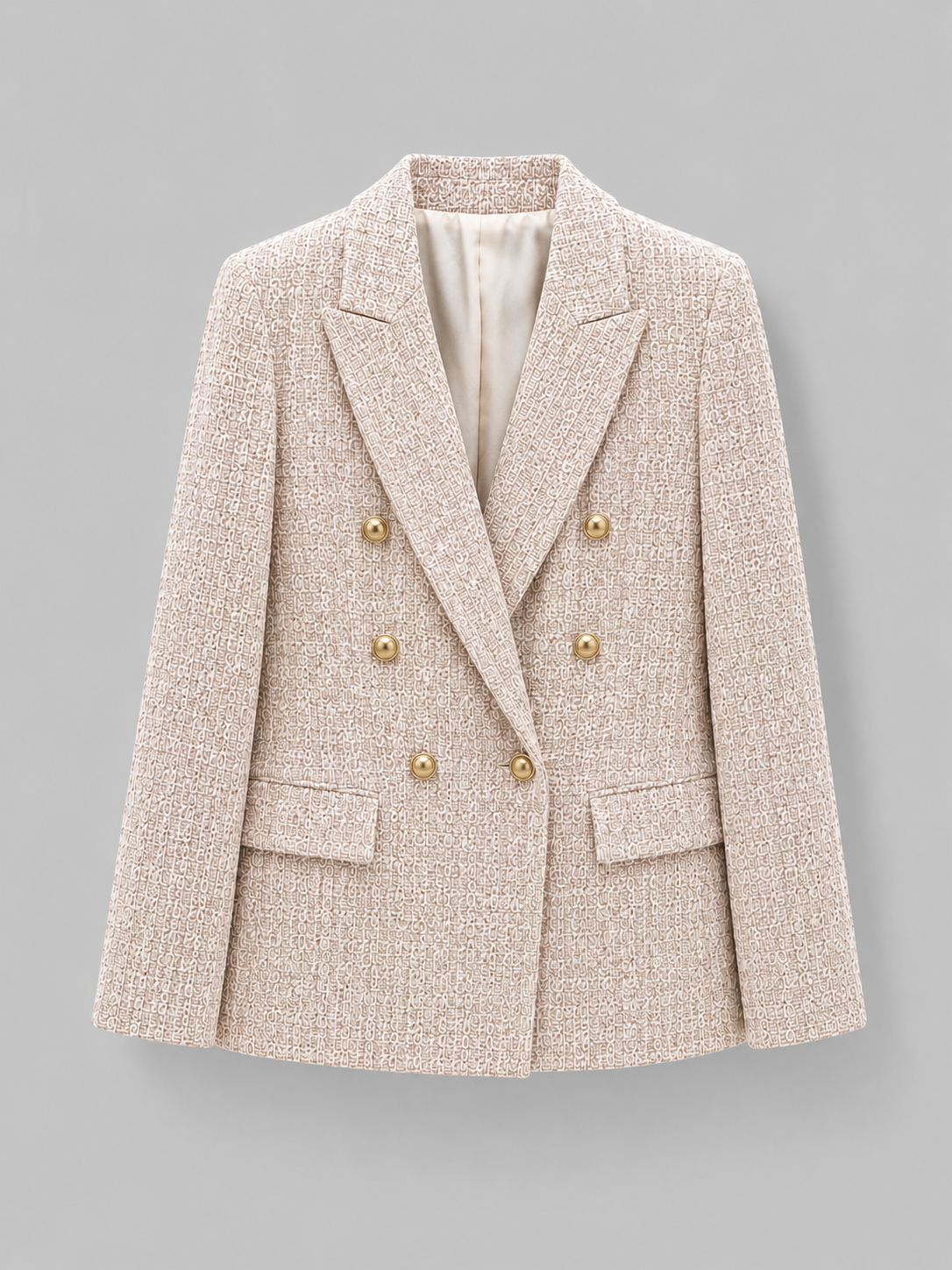 Philippa | Women's Double Breasted Tweed Blazer