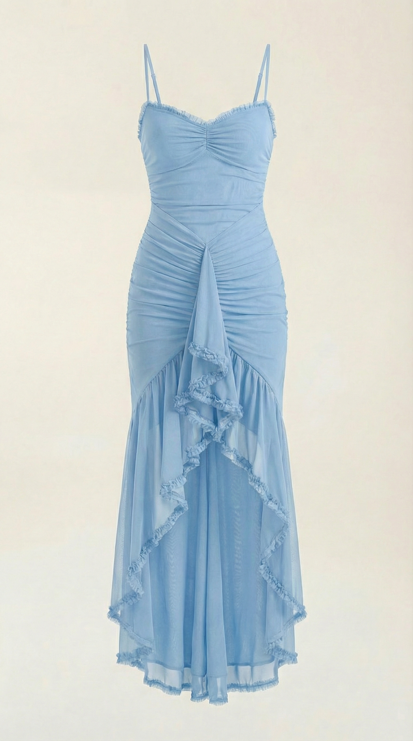 Marianne | Women's Ruffle Sweetheart Maxi Dress