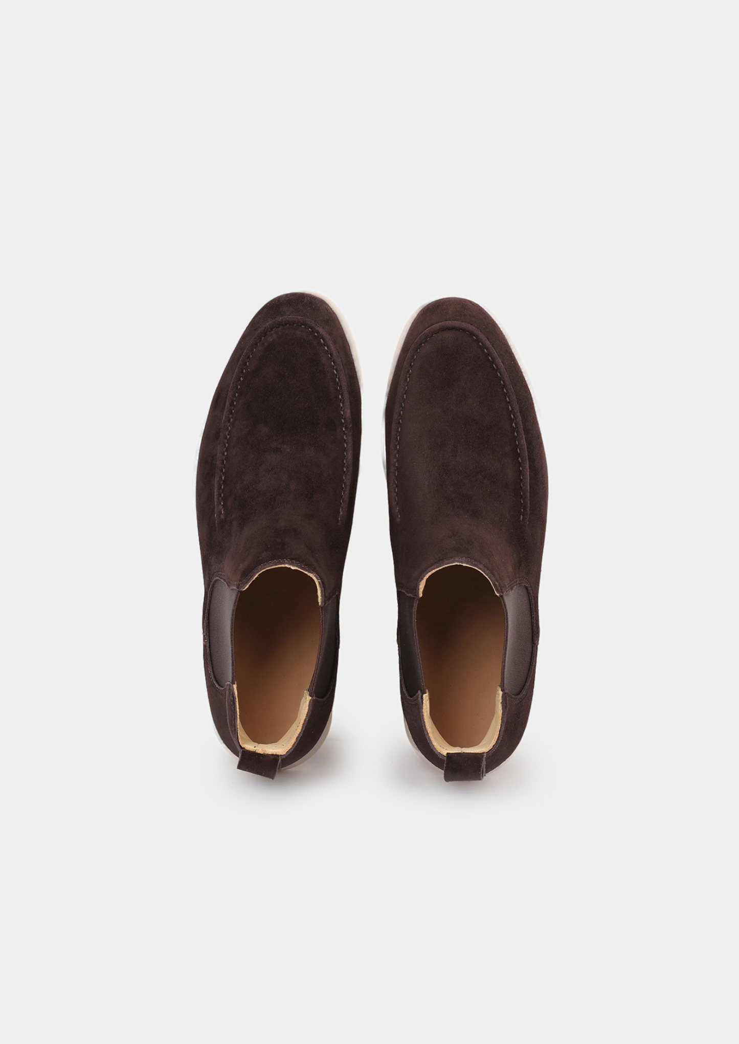 COFFEE SUEDE CHELSEA BOOT