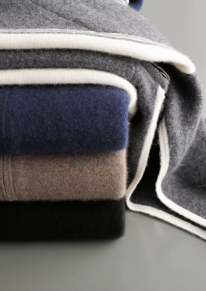Hollis | Men's Merino Wool Zip Set