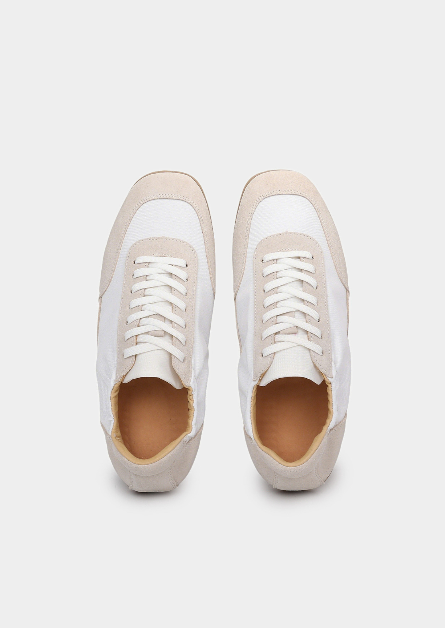 Monaco Ivory Slip-On Retro Runner