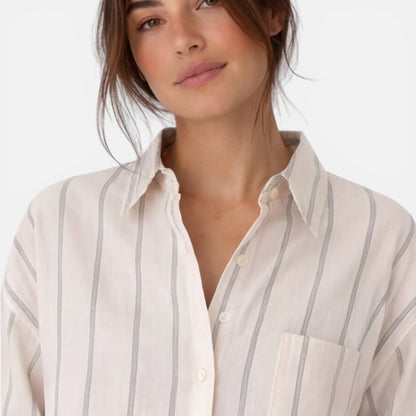 Josephine | Women's Striped Button Down Shirt