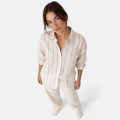 Josephine | Women's Striped Button Down Shirt