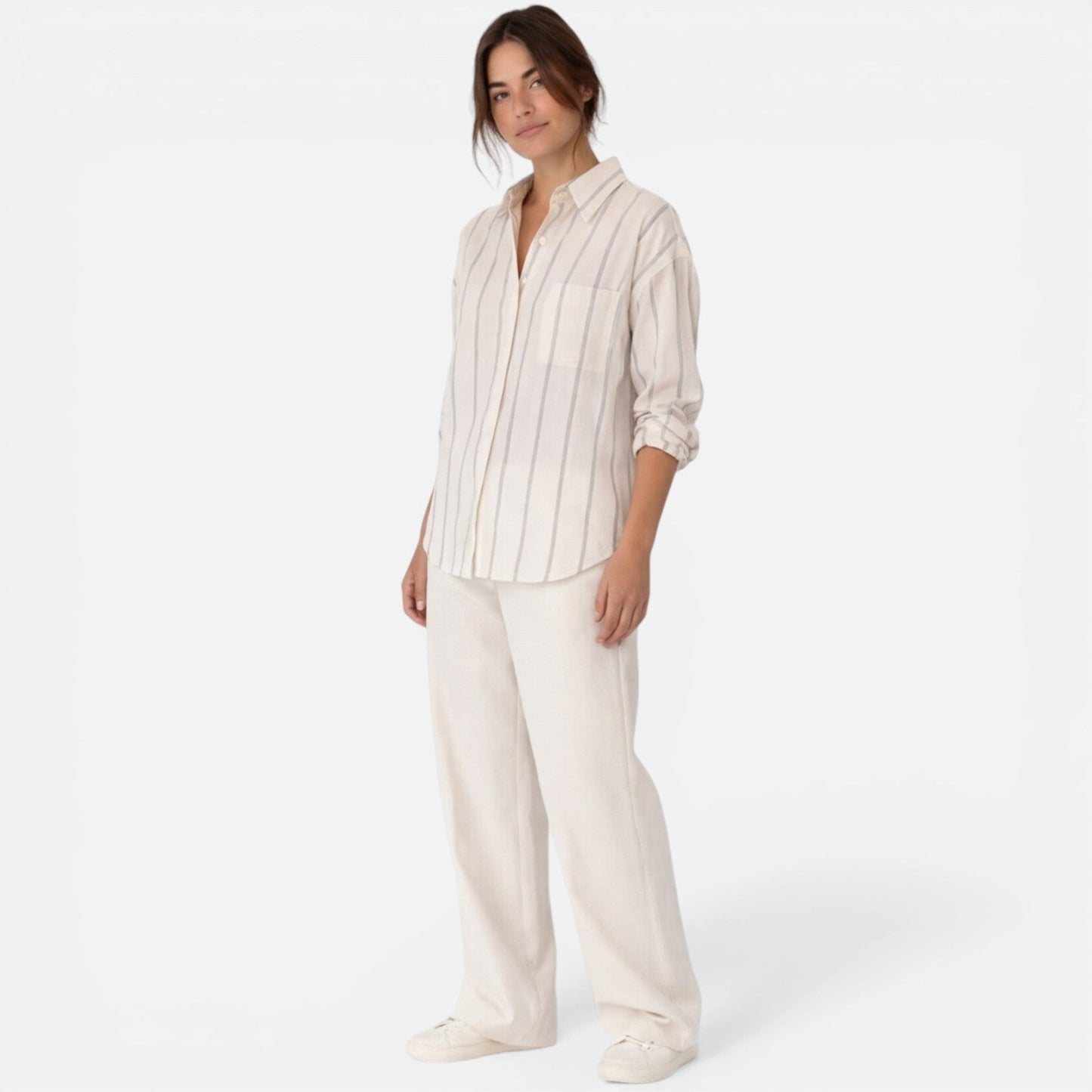 Josephine | Women's Striped Button Down Shirt