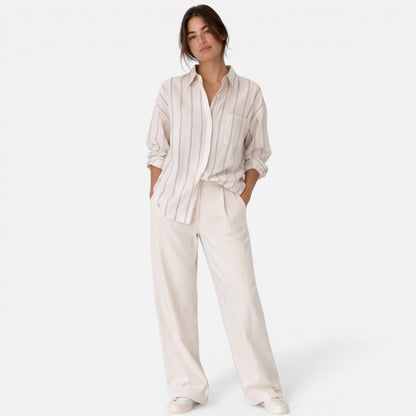 Josephine | Women's Striped Button Down Shirt