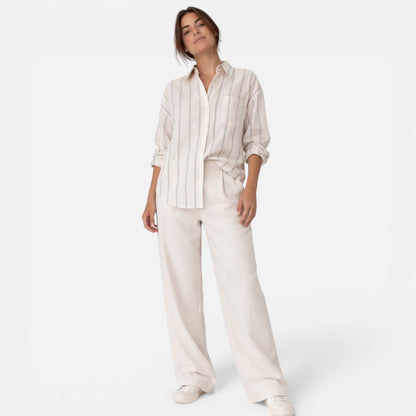 Josephine | Women's Striped Button Down Shirt