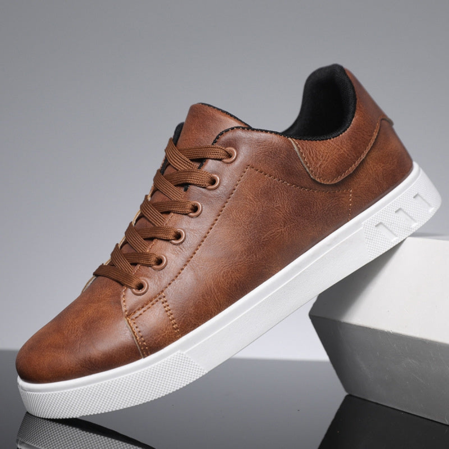 Carter | Men's Leather Lace-Up Sneakers