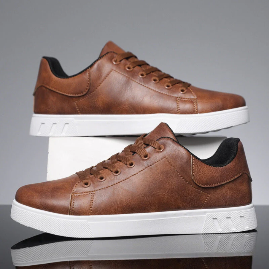 Carter | Men's Leather Lace-Up Sneakers