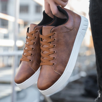 Carter | Men's Leather Lace-Up Sneakers