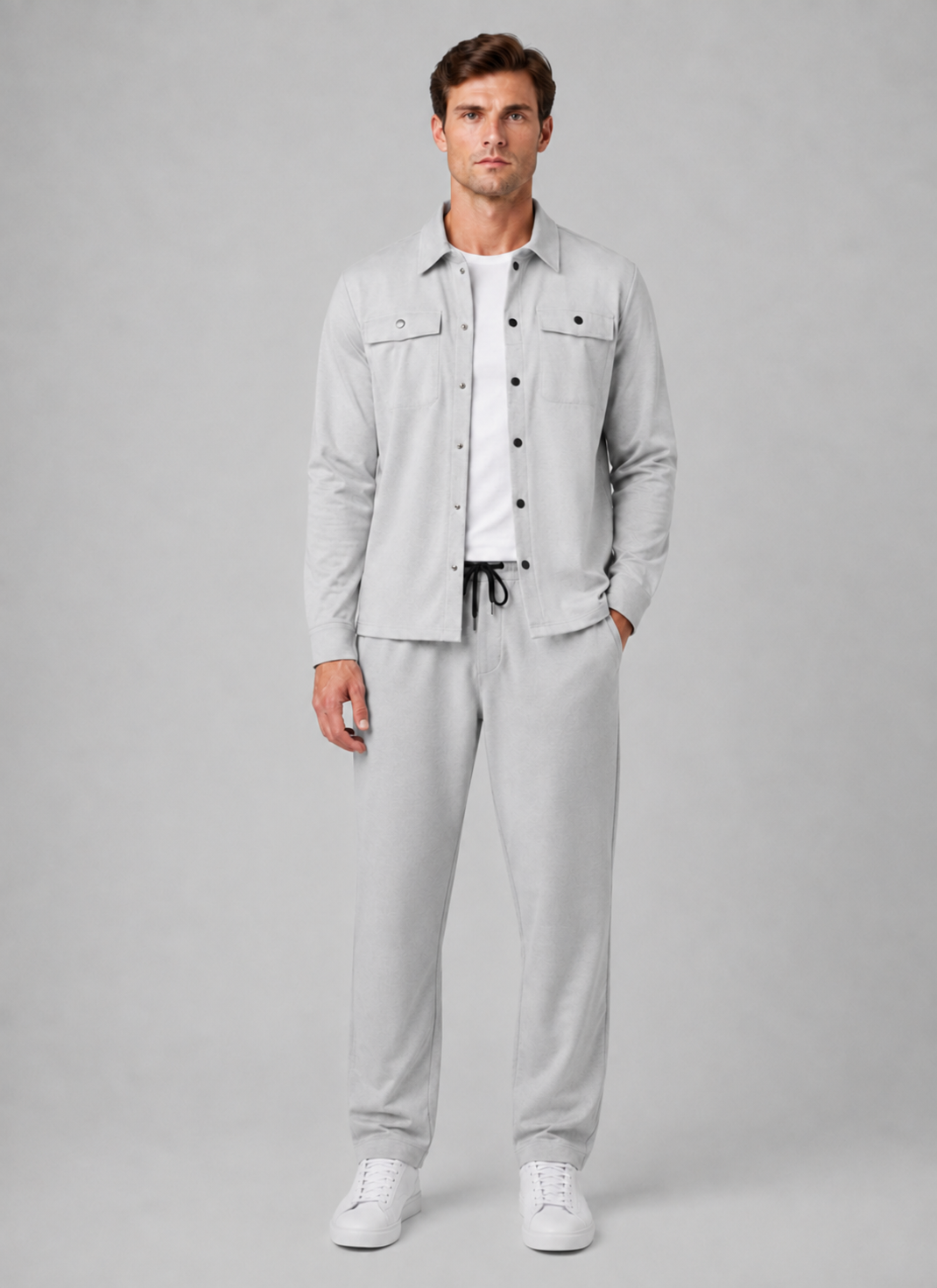Ivor | Men's Overshirt Two-Piece Set