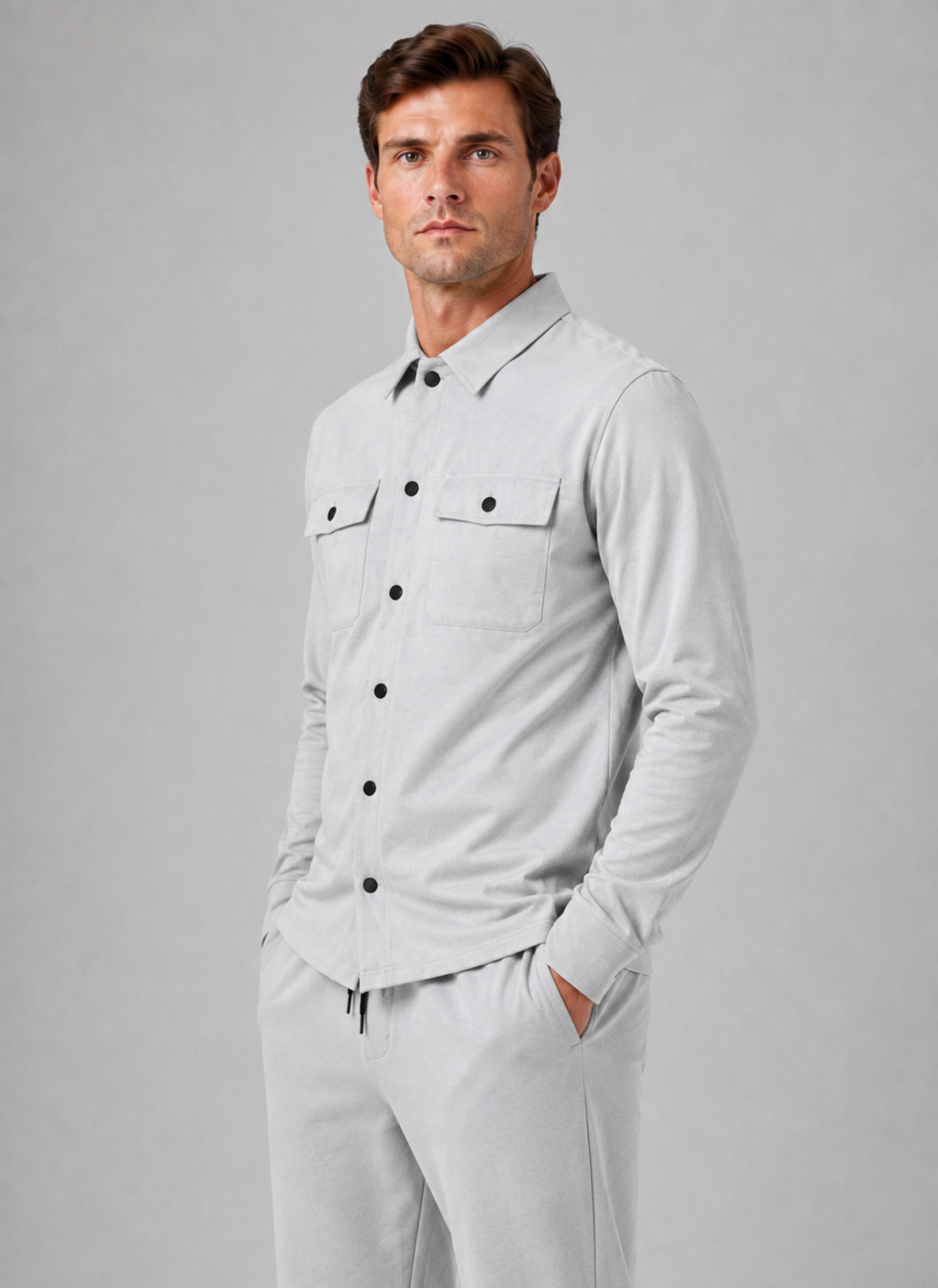 Ivor | Men's Overshirt Two-Piece Set