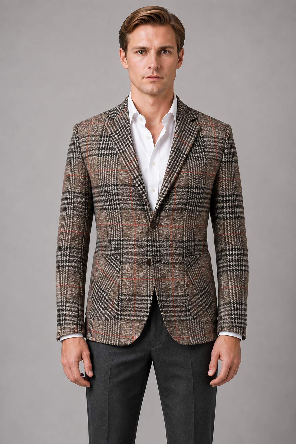 Maximilian | Men's Tailored Tweed Blazer