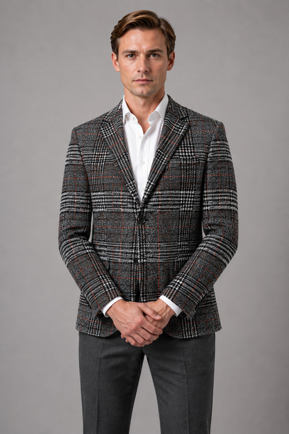 Maximilian | Men's Tailored Tweed Blazer