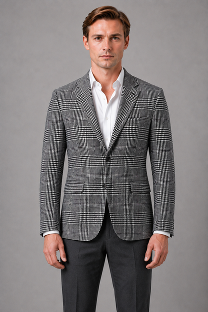 Maximilian | Men's Tailored Tweed Blazer