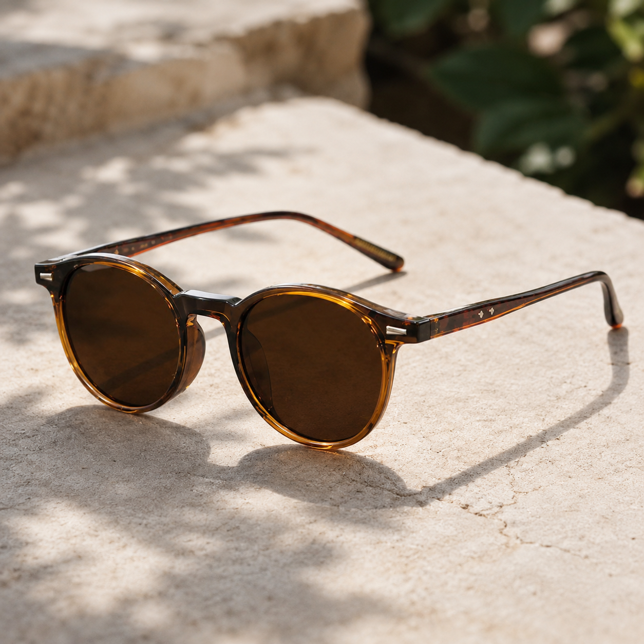 Flynn | Men's Round Polarized Sunglasses