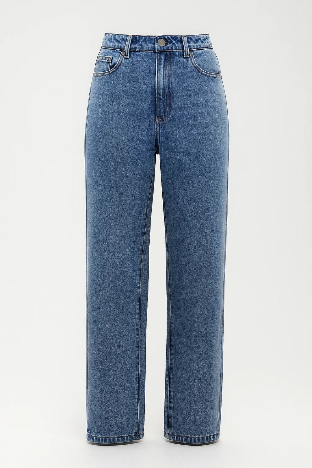 Amelia | Women's High-Waisted Straight Jeans