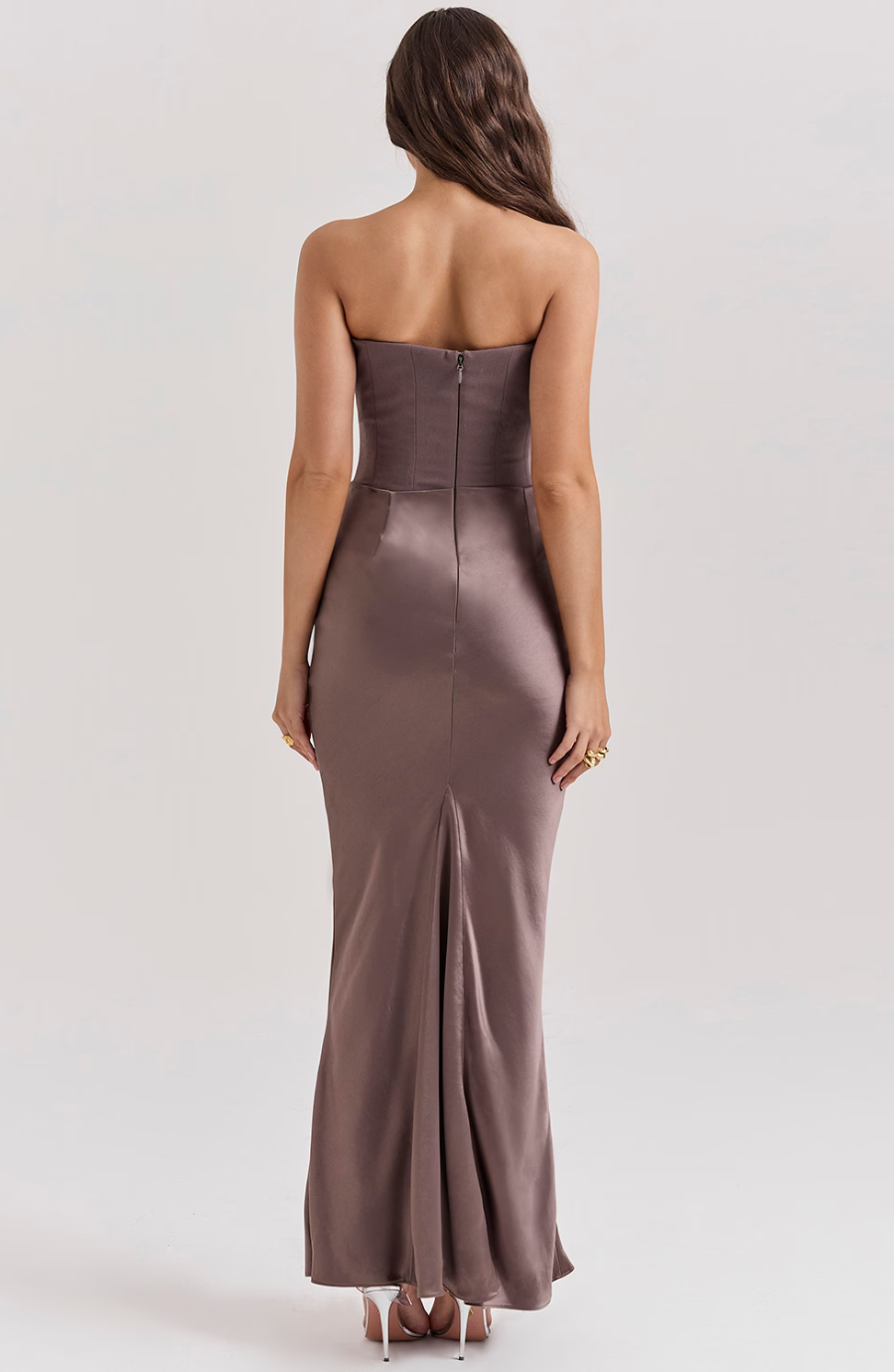 Women’s Maxi Dress | Strapless Corset Fit | Elegant Evening Style