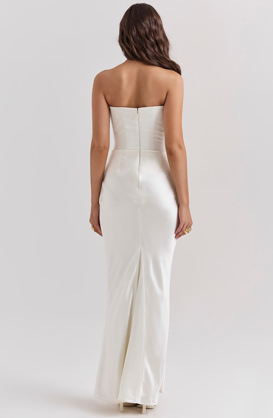 Women’s Maxi Dress | Strapless Corset Fit | Elegant Evening Style