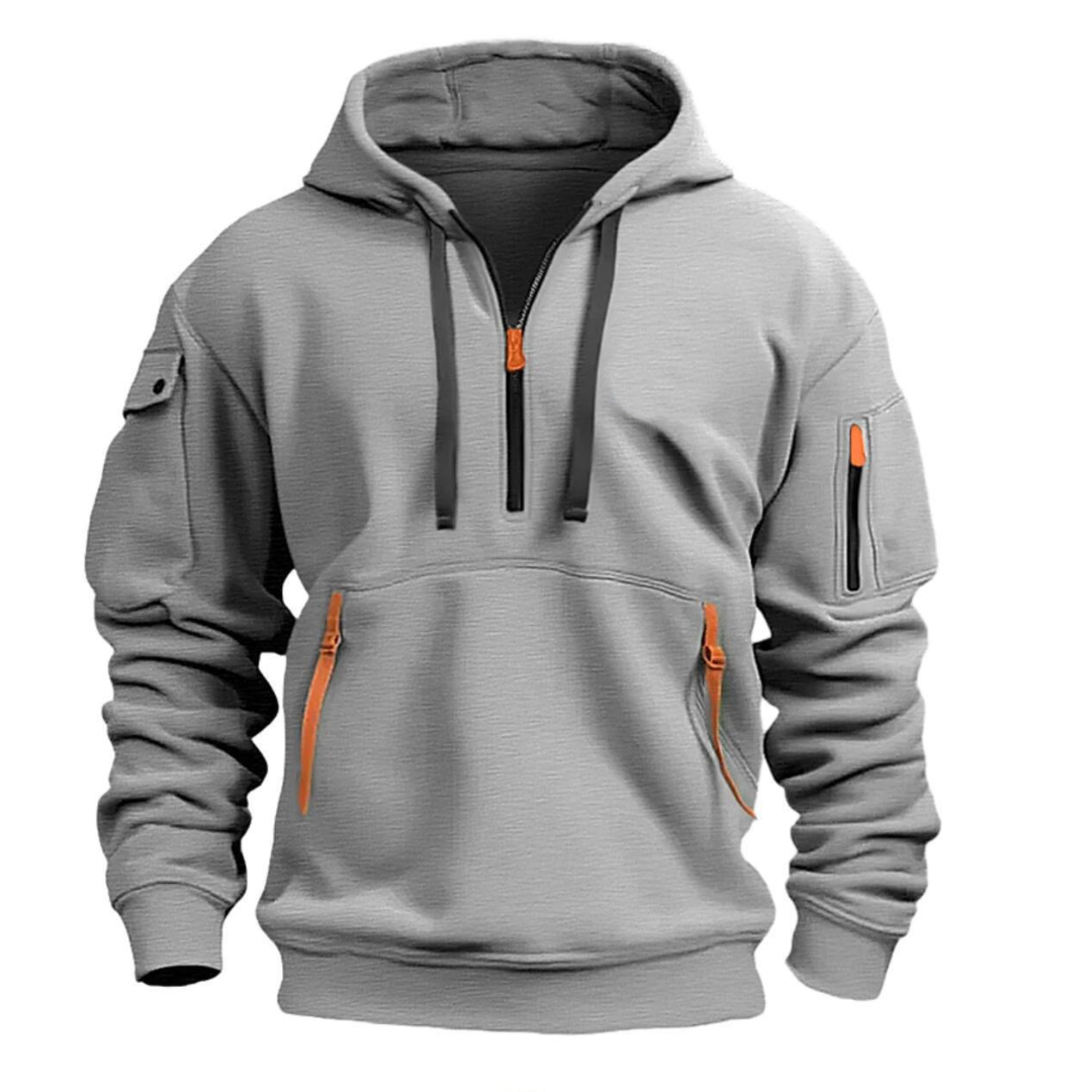 Samuel | Men's Zip Pocket Hoodie