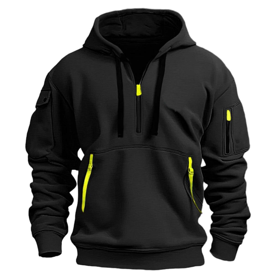 Samuel | Men's Zip Pocket Hoodie