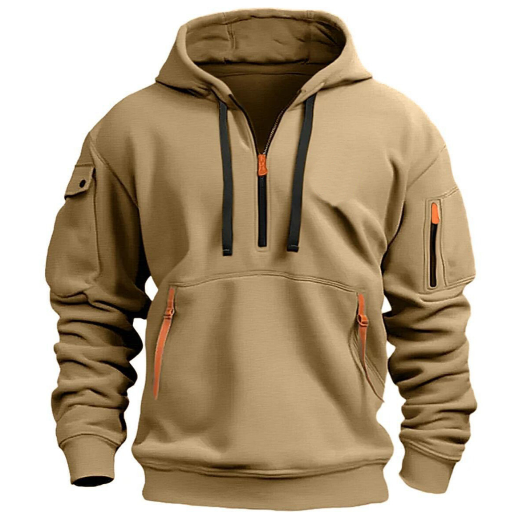 Samuel | Men's Zip Pocket Hoodie