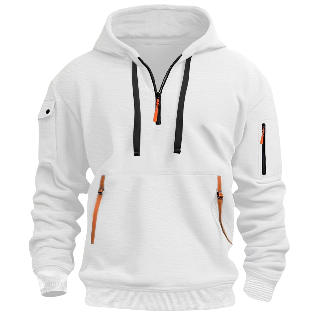 Samuel | Men's Zip Pocket Hoodie