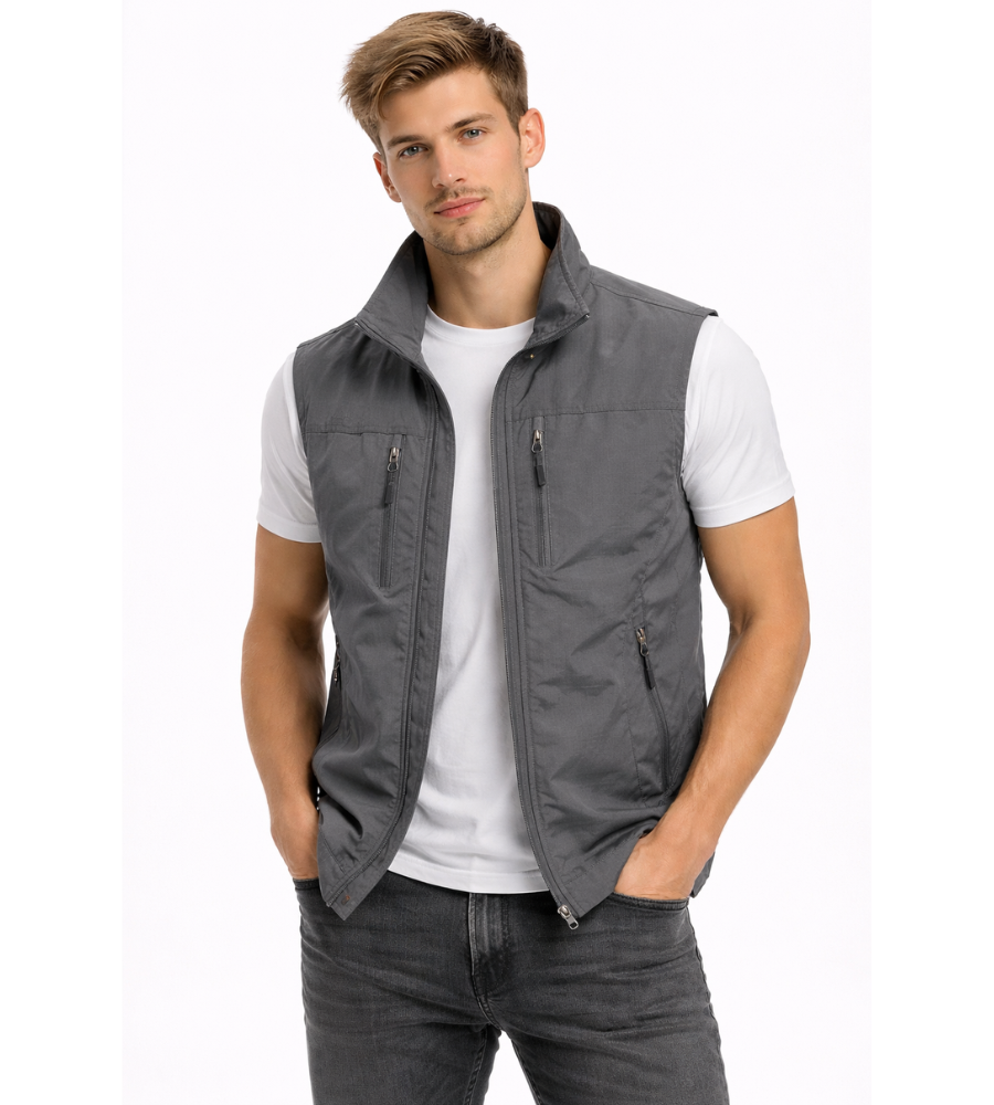 Rutger | Men's Stand-Up Collar Outdoor Bodywarmer