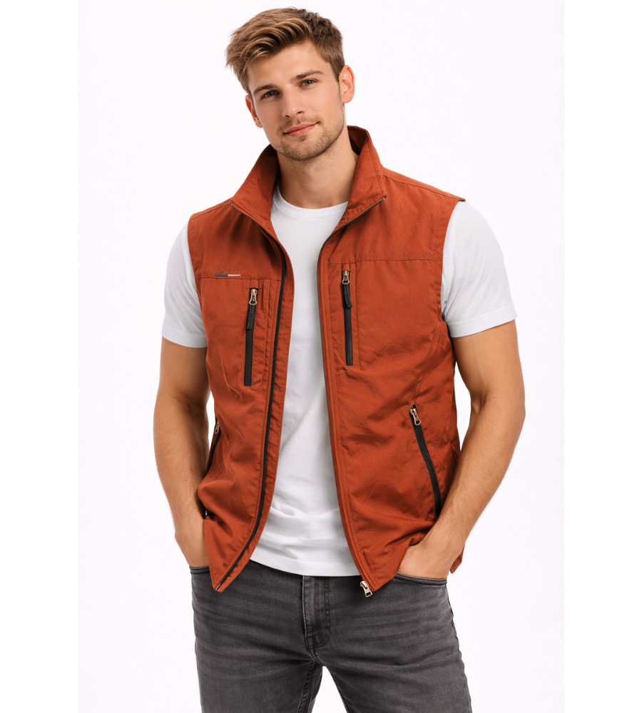 Rutger | Men's Stand-Up Collar Outdoor Bodywarmer