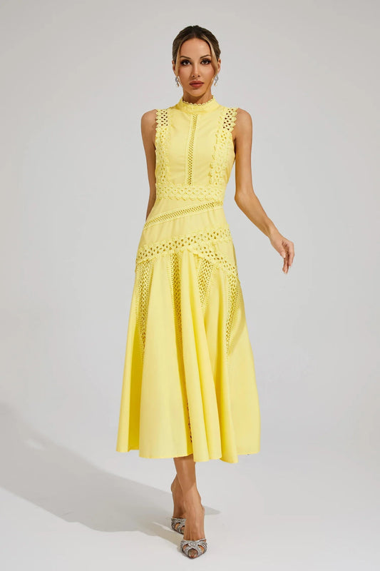 Women’s Lace Dress | Elegant Sleeveless Design | Timeless Evening Style