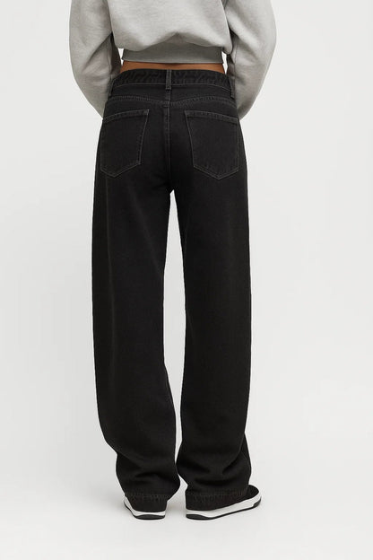 Phoebe | Women's High-Waisted Wide-Leg Jeans