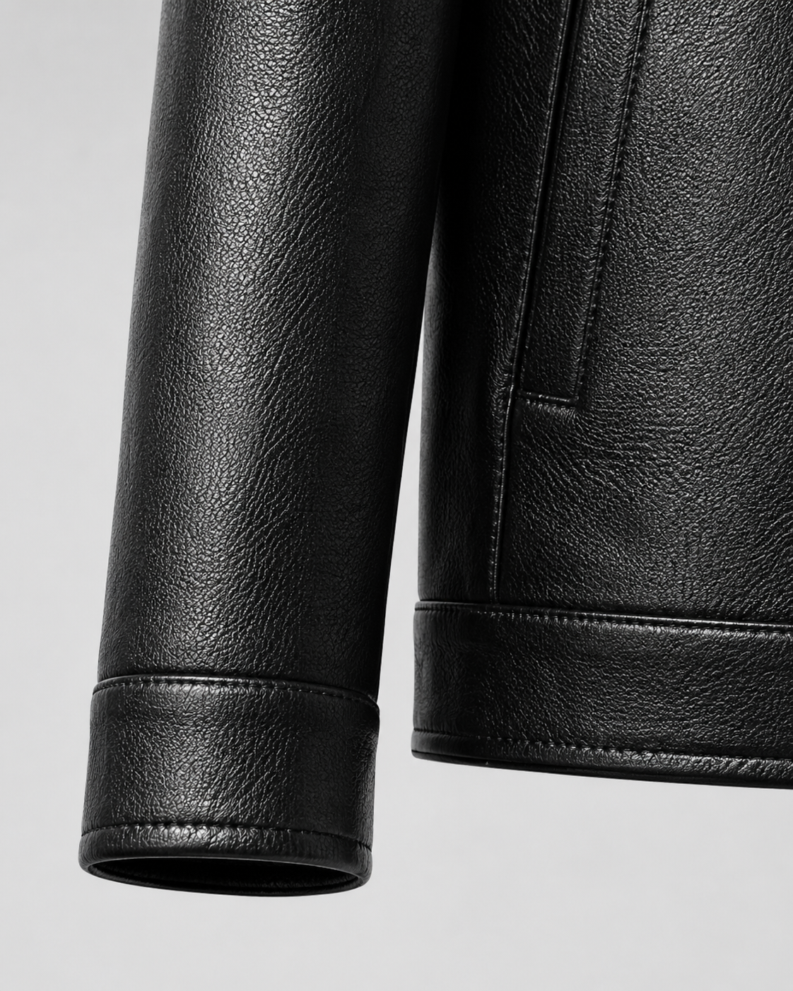 Grady | Men's PU Leather Zip Jacket