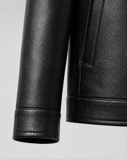 Grady | Men's PU Leather Zip Jacket
