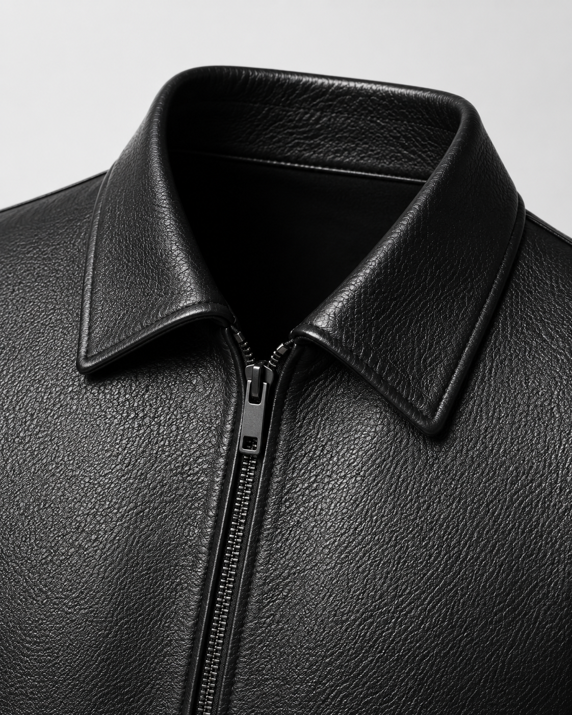 Grady | Men's PU Leather Zip Jacket