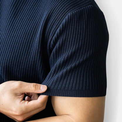 Roan | Men's Ribbed Knit T-Shirt