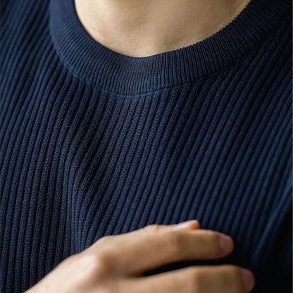 Roan | Men's Ribbed Knit T-Shirt