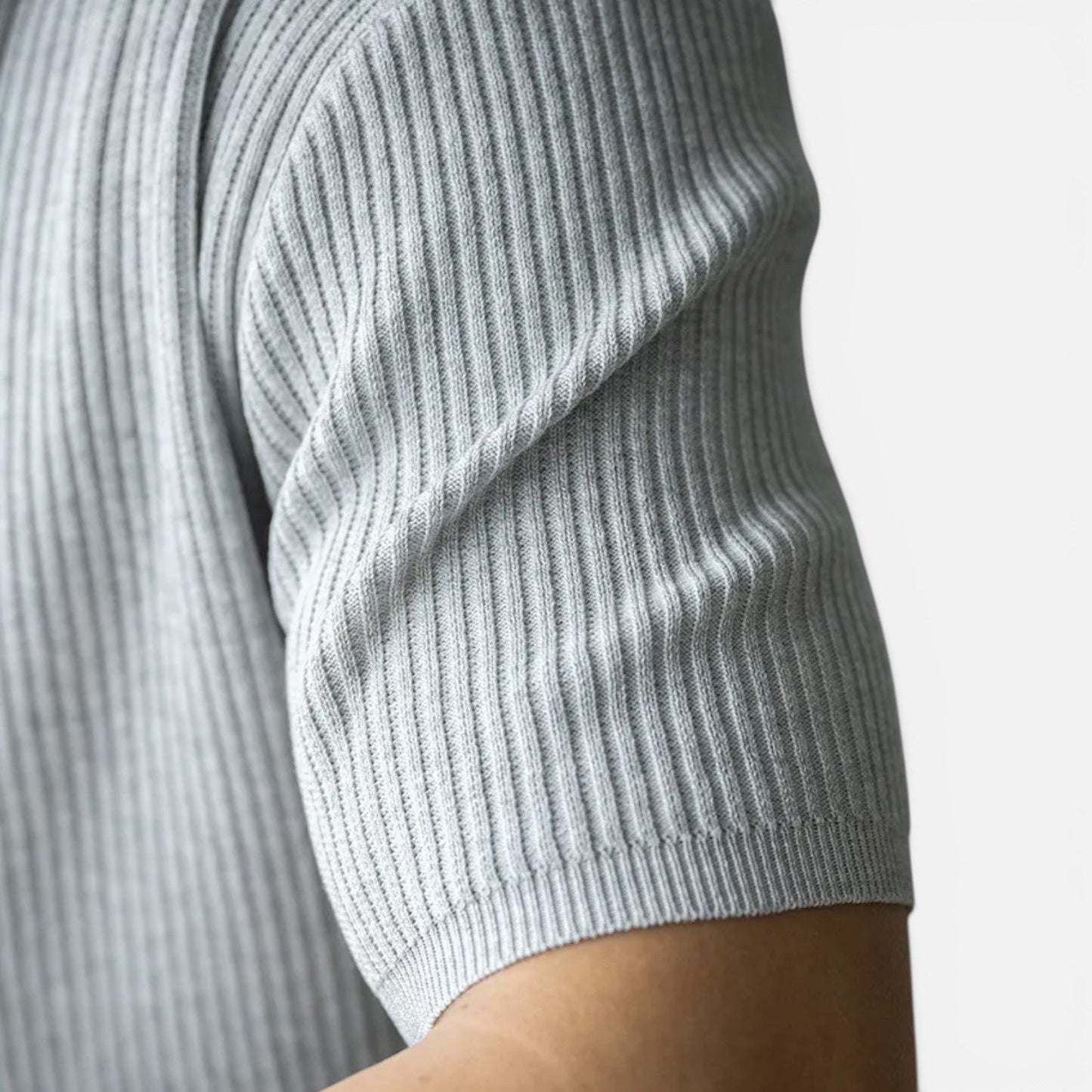 Roan | Men's Ribbed Knit T-Shirt