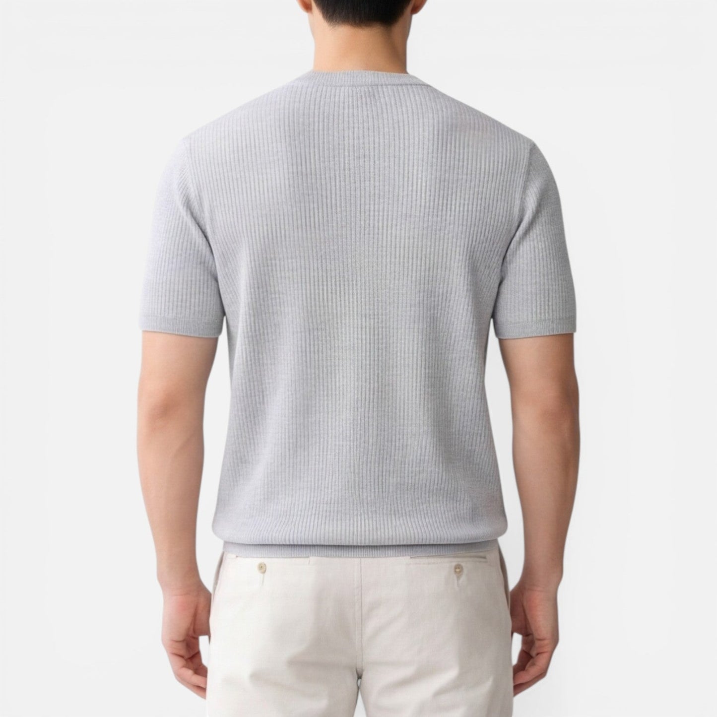 Roan | Men's Ribbed Knit T-Shirt