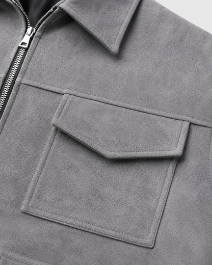 Roscoe | Men's Suede Utility Jacket