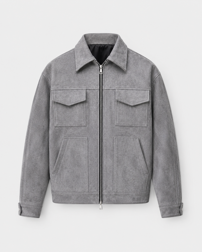 Roscoe | Men's Suede Utility Jacket