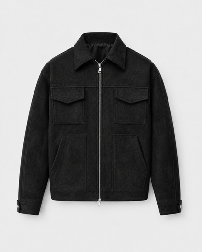 Roscoe | Men's Suede Utility Jacket