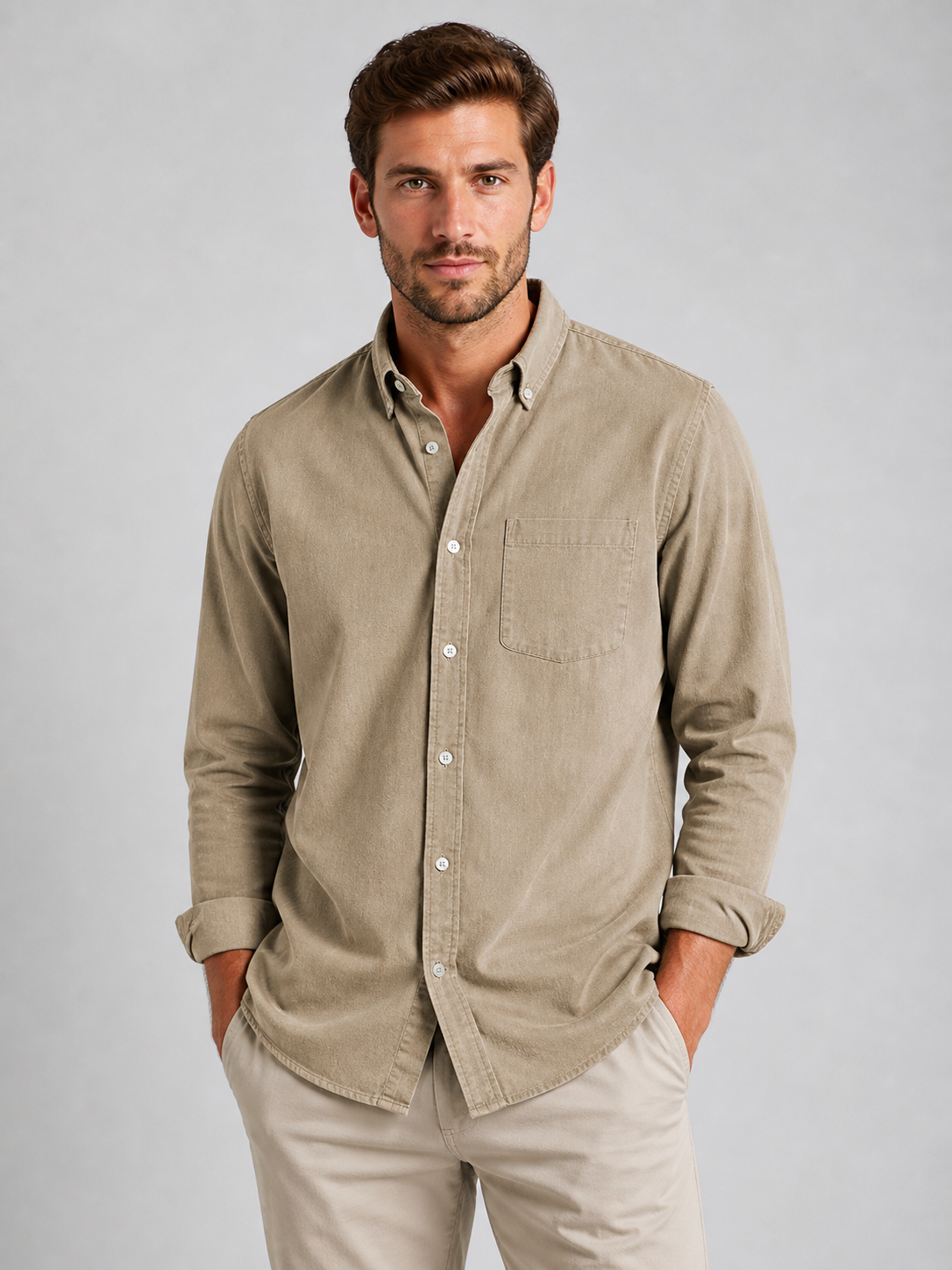 Bruce | Men's Casual Button-Down Shirt