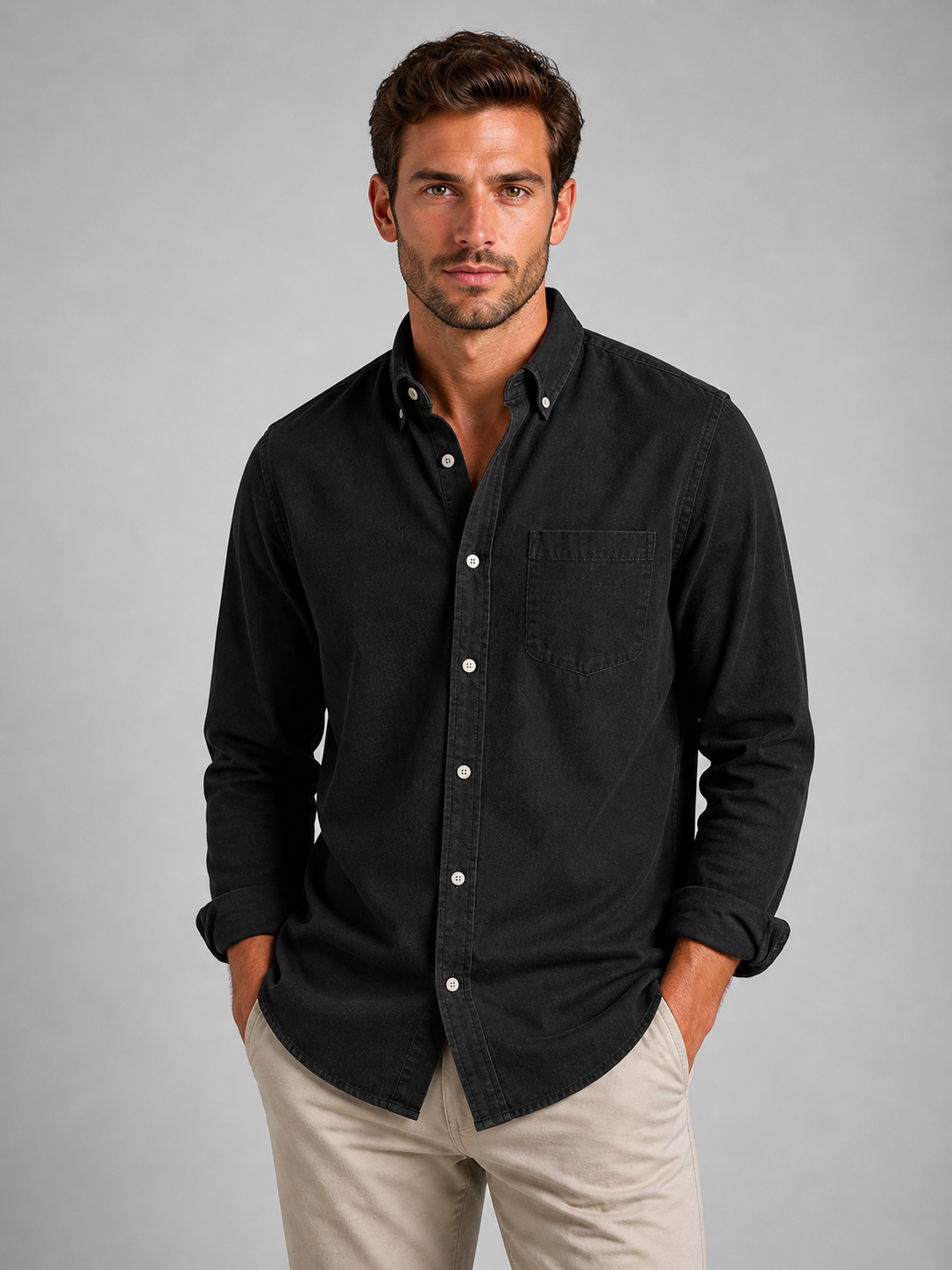 Bruce | Men's Casual Button-Down Shirt