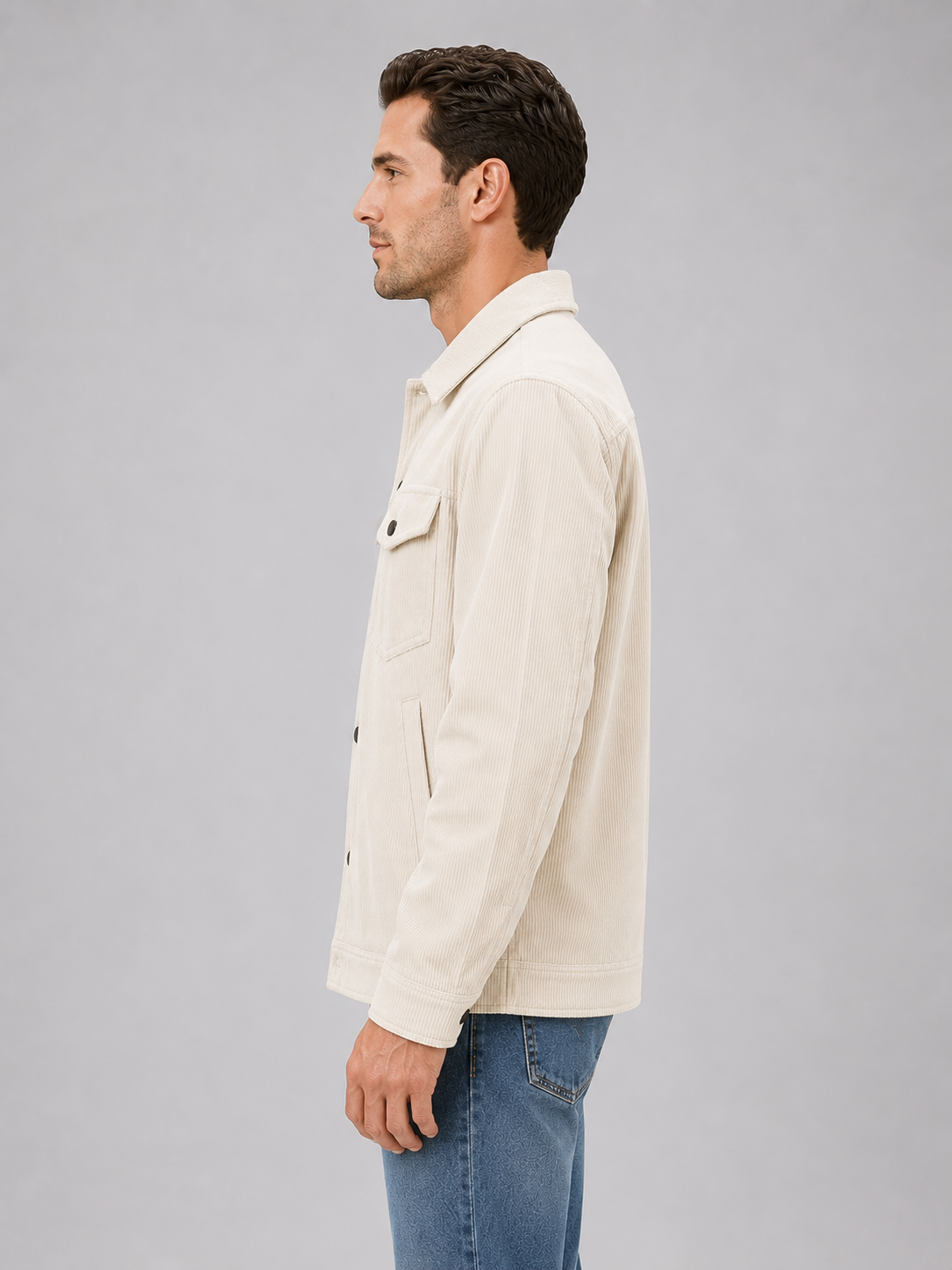 Edwin | Men's Corduroy Button Front Jacket
