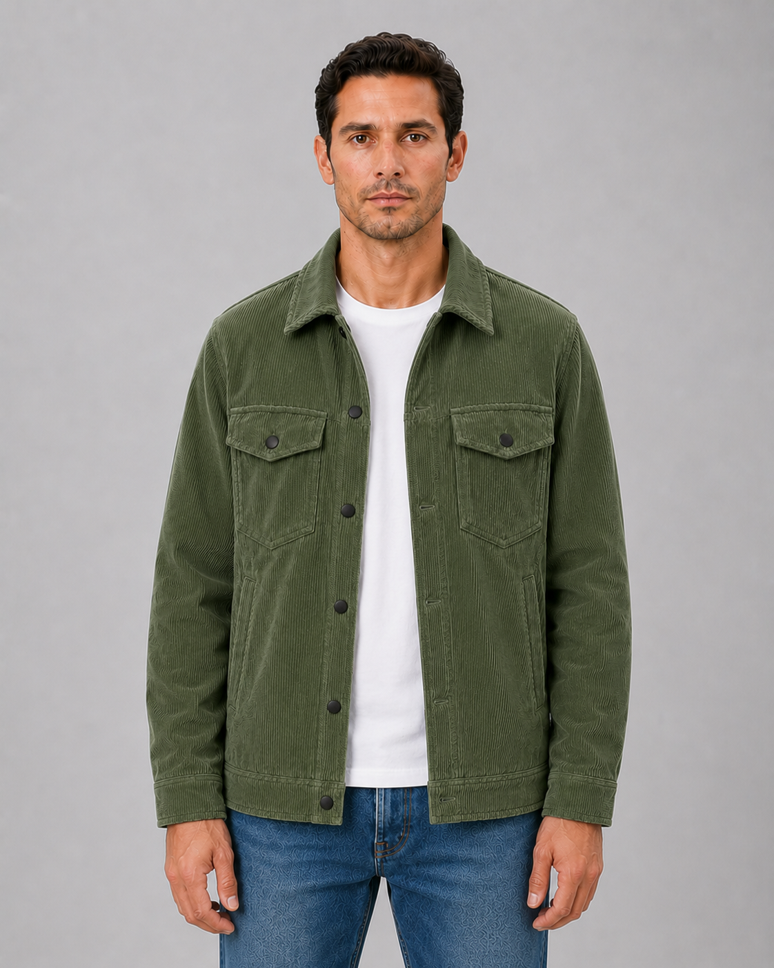 Edwin | Men's Corduroy Button Front Jacket