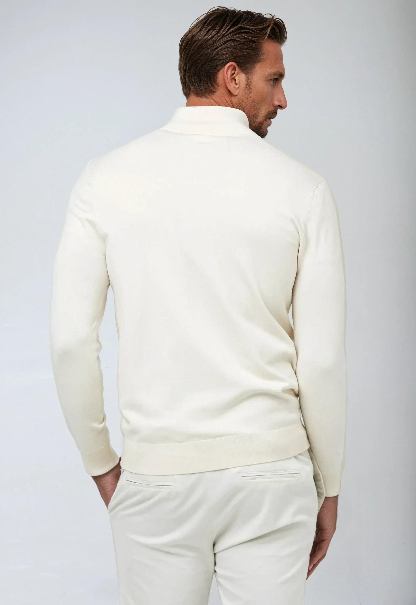 Men’s Sweatshirt | Half Zip Comfort | Classic Casual Style
