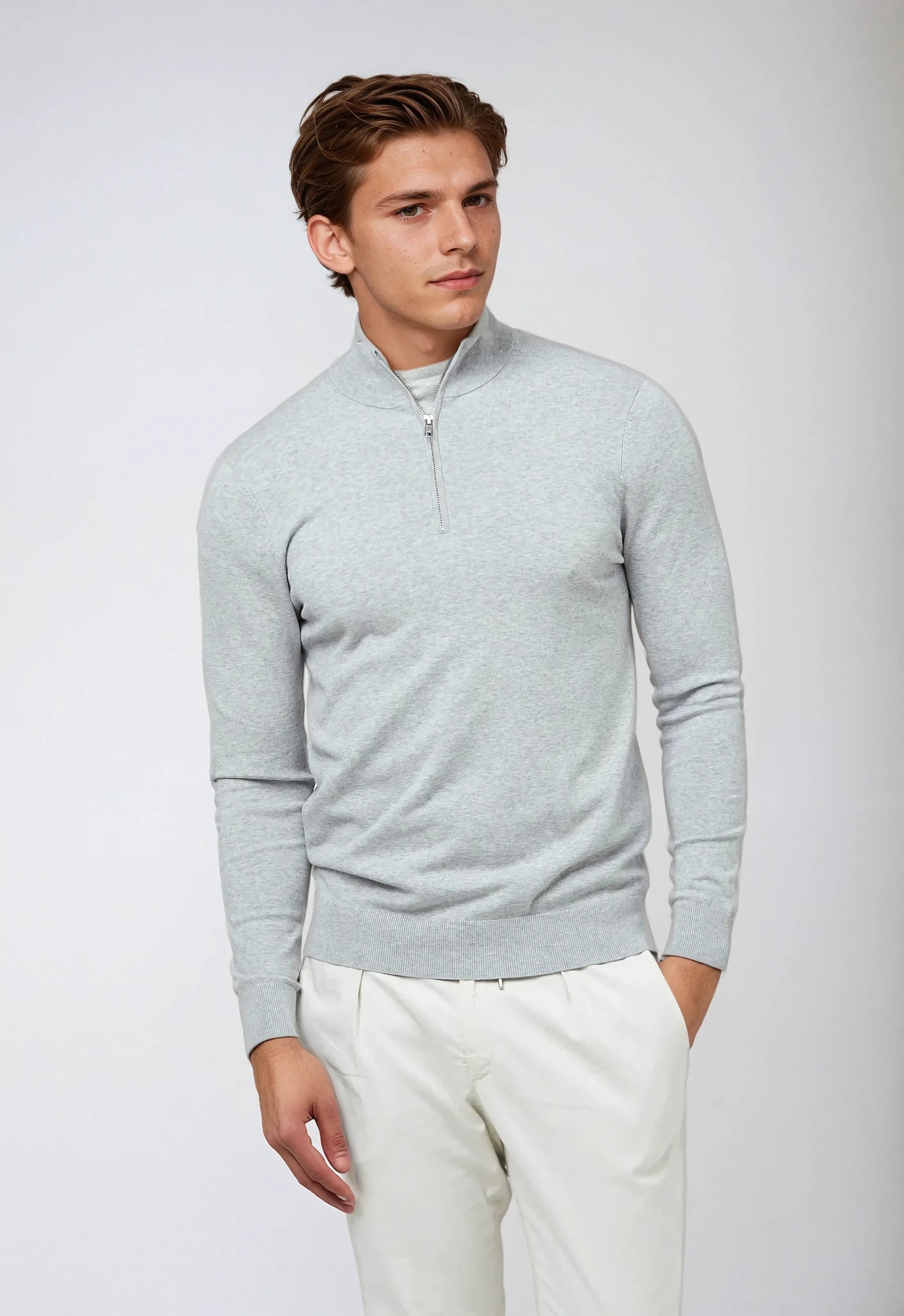 Men’s Sweatshirt | Half Zip Comfort | Classic Casual Style