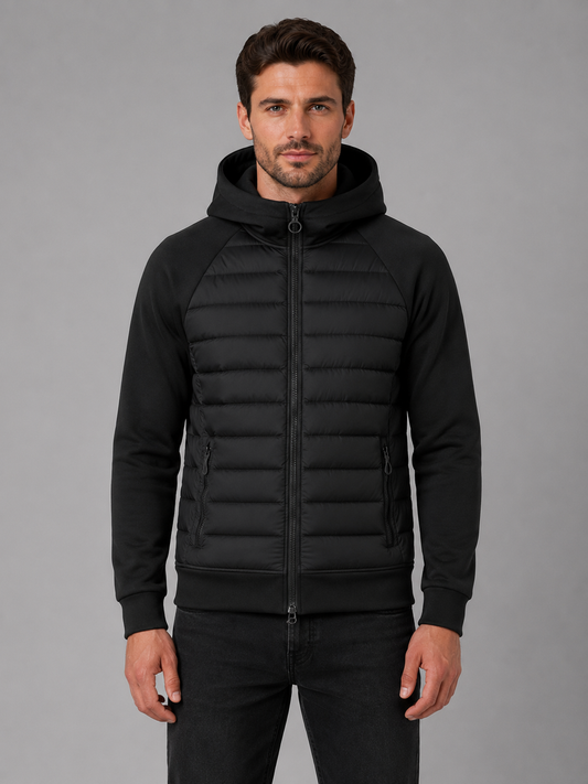 Conrad | Men's Hooded Quilted Coat
