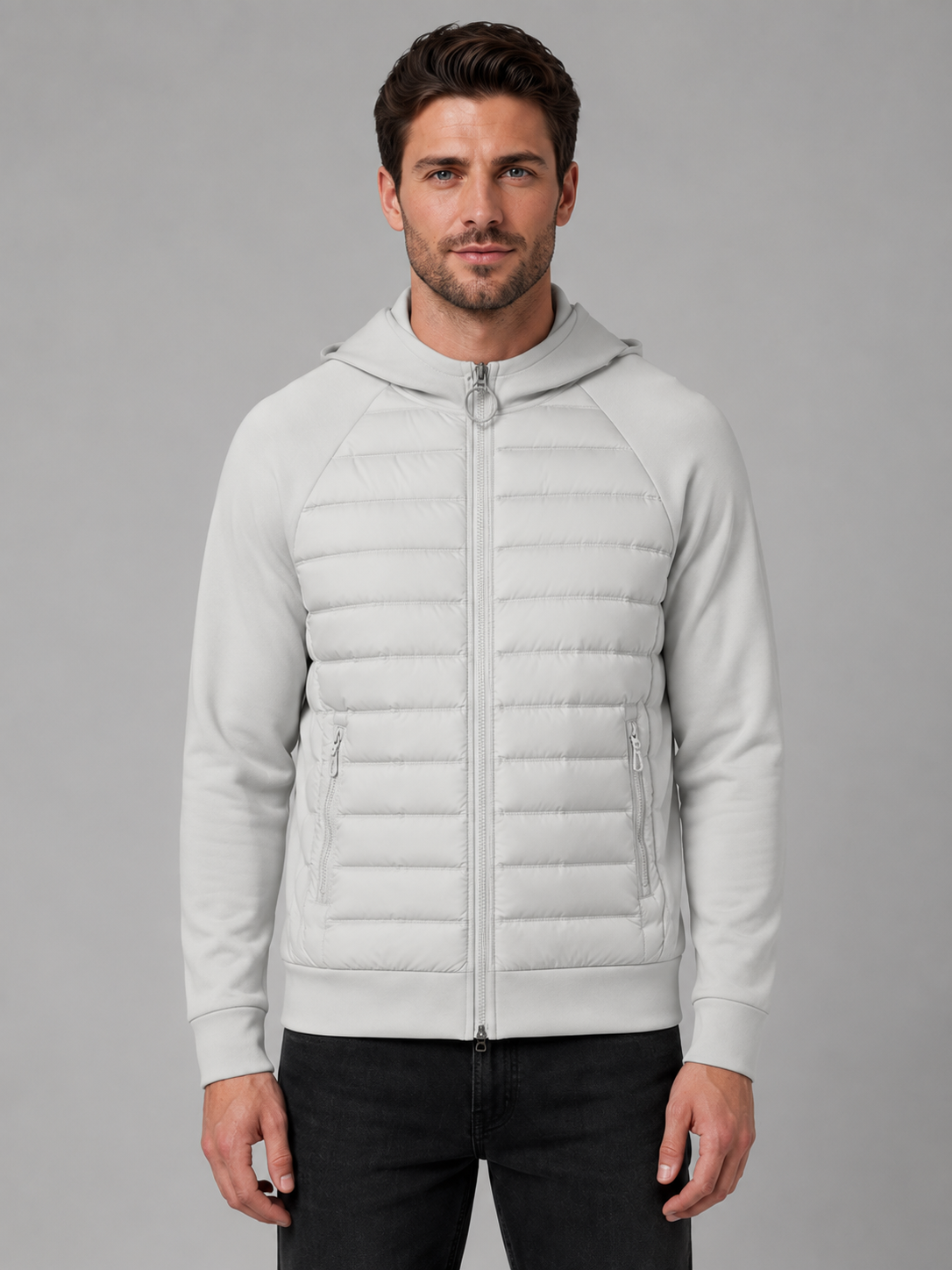 Conrad | Men's Hooded Quilted Coat